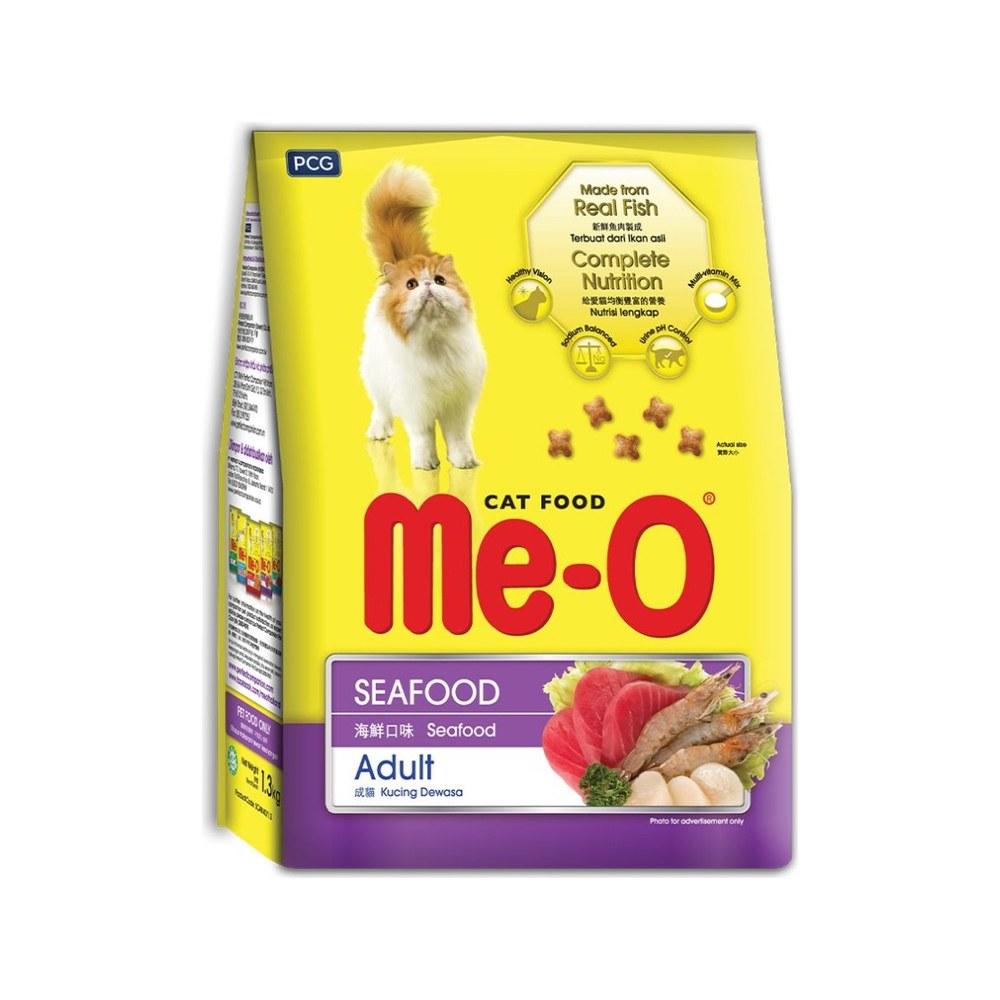 Me-O Me-O Adult Seafood Cat Dry Food, 1.2 kg