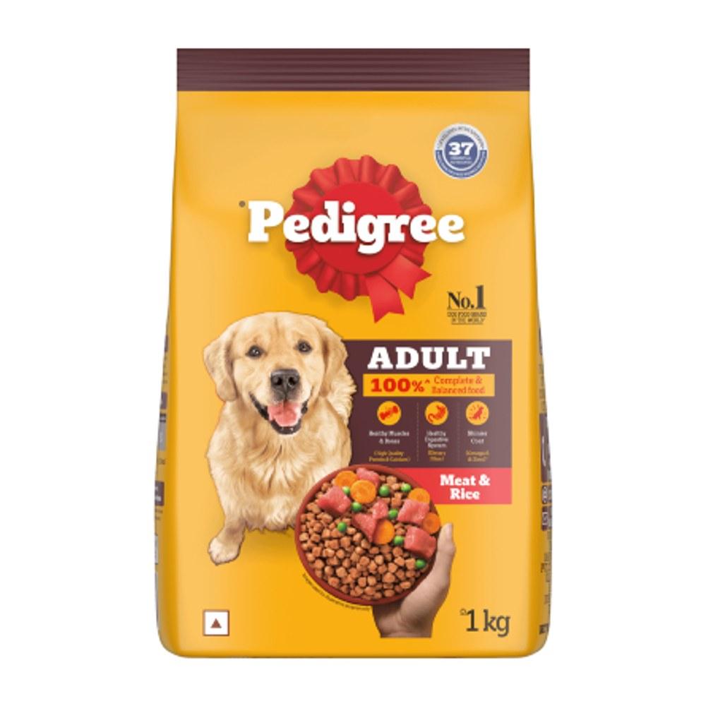 Pedigree Pedigree Meat & Rice Adult Dry Dog Food, 10 kg